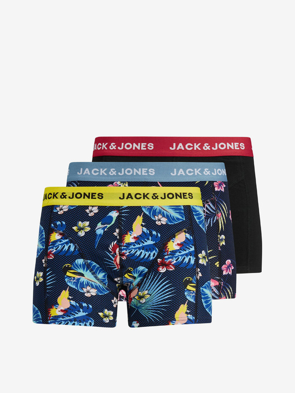 Jack & Jones Flower 3-pack Bokserice