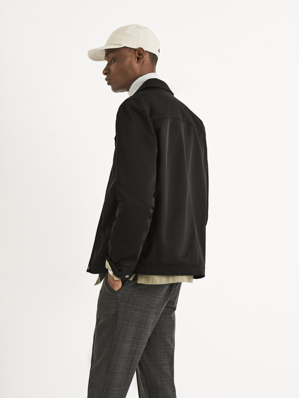 Celio Celio Tucrush crna jakna