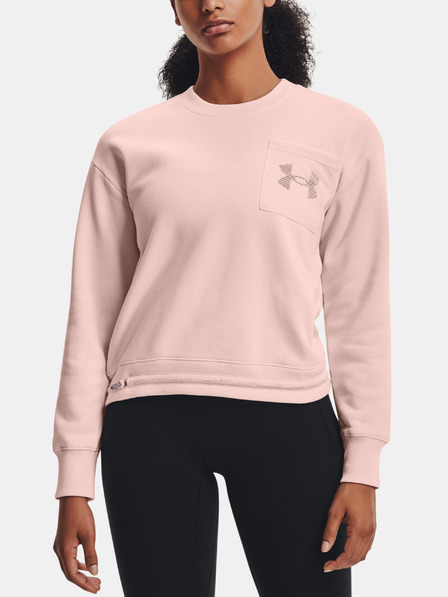 Under Armour Ženska hoodie Under Armour Rival Fleece Mesh Crew