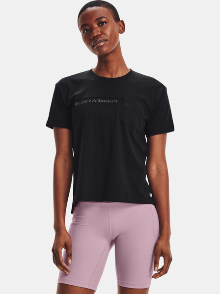 Under Armour Ženske majice Under Armour Live Pocket Mesh Graphic SS