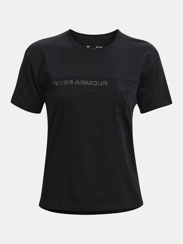Under Armour Ženske majice Under Armour Live Pocket Mesh Graphic SS