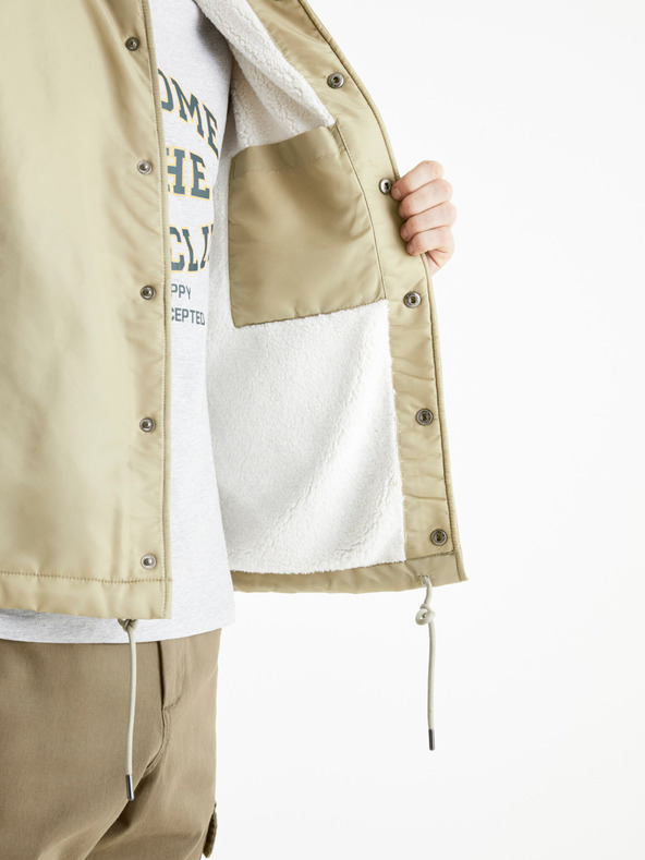 Celio Svijetlo zelena muška jakna Celio