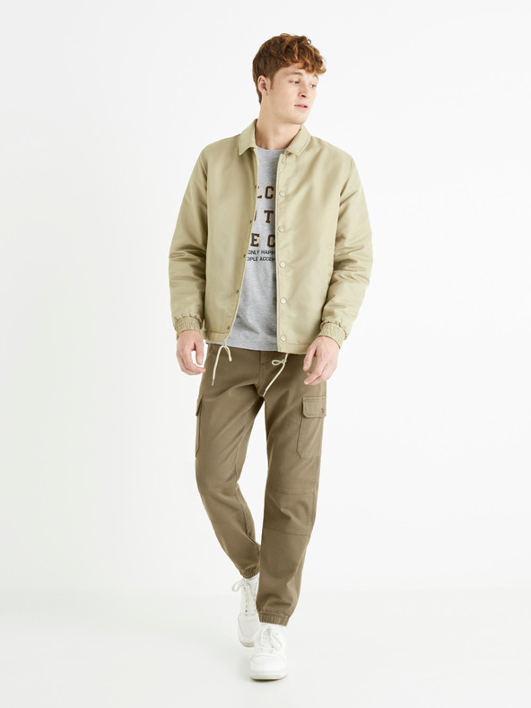 Celio Svijetlo zelena muška jakna Celio