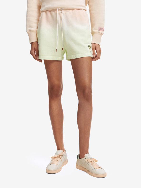 Scotch & Soda Ženske kratke hlače Scotch & Soda boje marelice