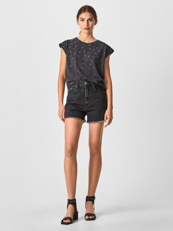 Pepe Jeans Pepe Jeans Rachel tamno sive ženske traper hlače