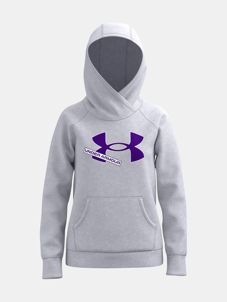 Under Armour Djevojačka mikina Under Armour Rival Fleece Logo Hoodie
