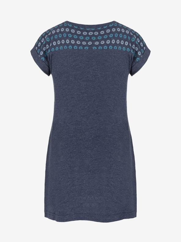 Loap Tamno plava djevojačka tigrasta haljina LOAP Besu