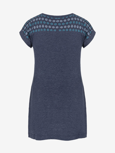 Loap Tamno plava djevojačka tigrasta haljina LOAP Besu