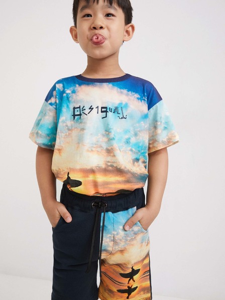 Desigual Tamnoplave kratke hlače za dječake Desigual Angel