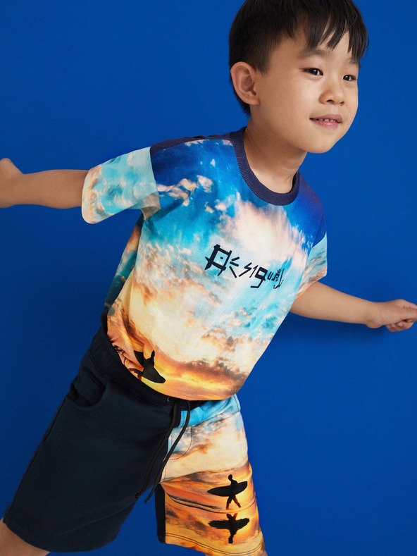 Desigual Tamnoplave kratke hlače za dječake Desigual Angel