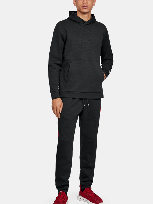 Under Armour Muški duks Under Armour Athlete Recovery Fleece Graphic Hoodie-B