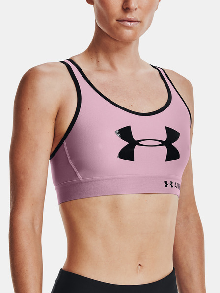 Under Armour Ženski grudnjak Under Armour Armour Mid Keyhole Graphic