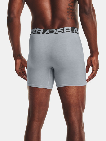Under Armour Muške bokserice Under Armour UA Charged Cotton 6in (3ks)