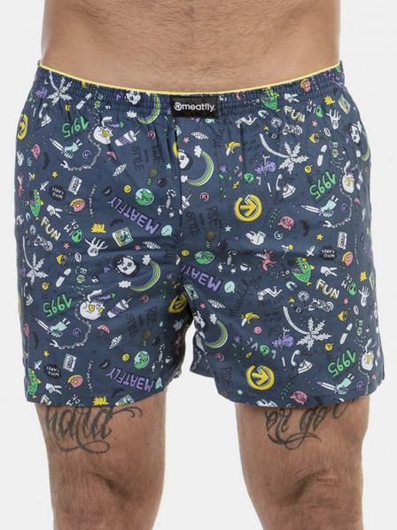 Meatfly Agostino Široke bokserice 2 kom