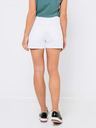CAMAIEU Bijele kratke hlače s visokim strukom CAMAIEU