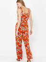 CAMAIEU Kombinezon s narančastim cvjetovima CAMAIEU