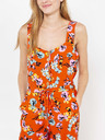 CAMAIEU Kombinezon s narančastim cvjetovima CAMAIEU