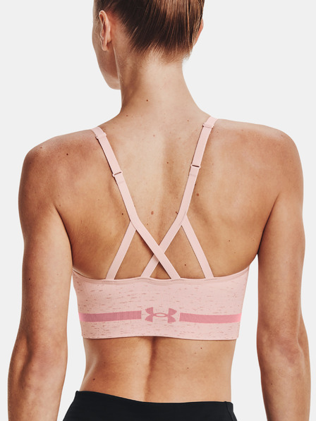 Under Armour Ženski grudnjak Under Armour UA Seamless Low Long Htr Bra