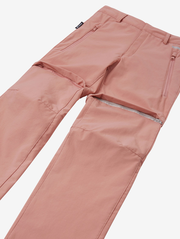 Reima Svjetloružičaste odvojive hlače Reima Virrat za djevojčice