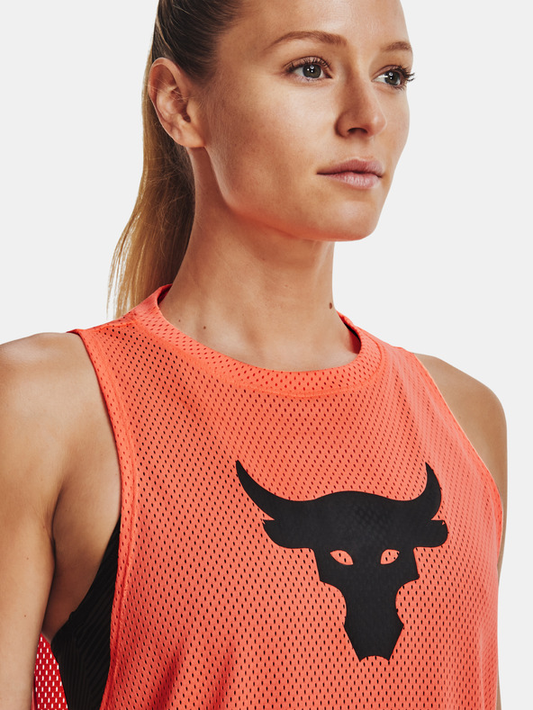 Under Armour Ženski tank top Under Armour UA Project Rock Mesh Tank