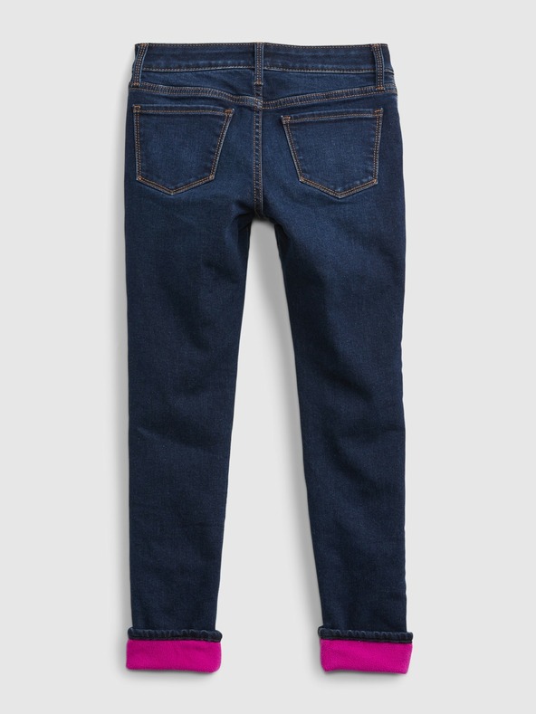 GAP Dječje topline skinny traperice GAP
