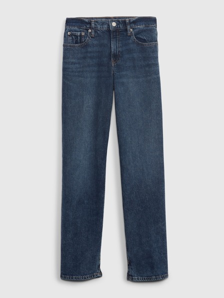 GAP Dječje traper hlačice mid rise '90s loose GAP