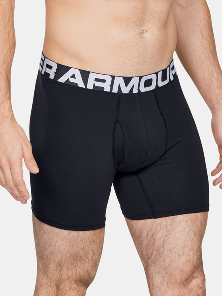 Under Armour Muške bokserice Under Armour Charged Cotton 6in (3 kom)