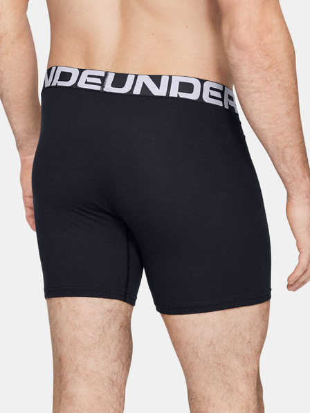 Under Armour Muške bokserice Under Armour Charged Cotton 6in (3 kom)