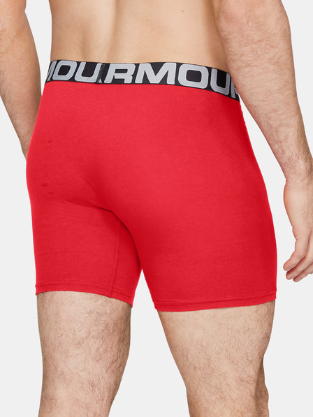 Under Armour Muške bokserice Under Armour Charged Cotton 6in (3 kom)