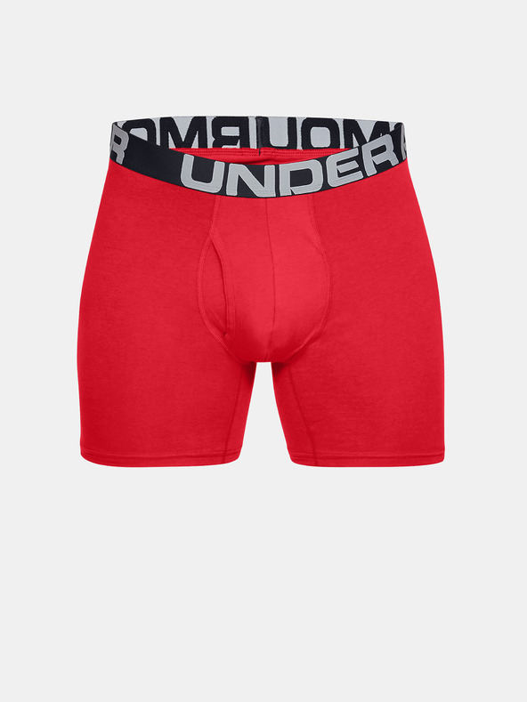 Under Armour Muške bokserice Under Armour Charged Cotton 6in (3 kom)
