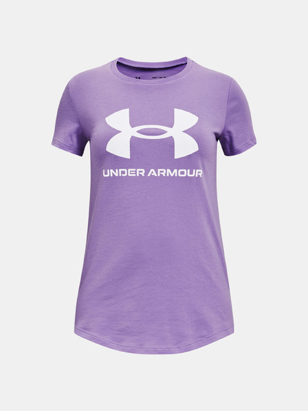 Under Armour Djevojačka majica Under Armour UA SPORTSTYLE LOGO SS