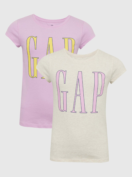 GAP Dječja majica s logom, 2 kom GAP