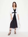 Armani Exchange Tamnoplava midi haljina Armani Exchange