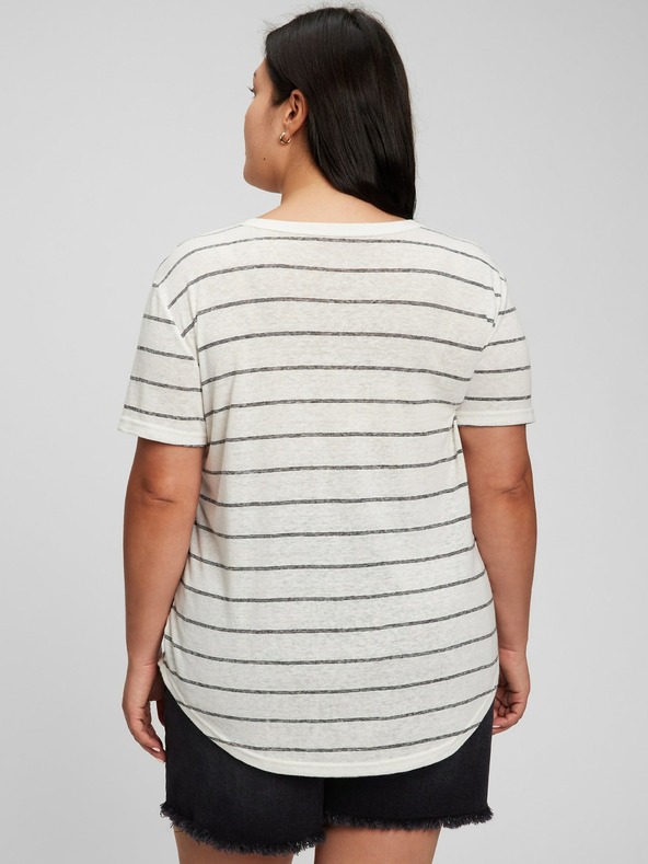 GAP Lanena prugasta majica GAP