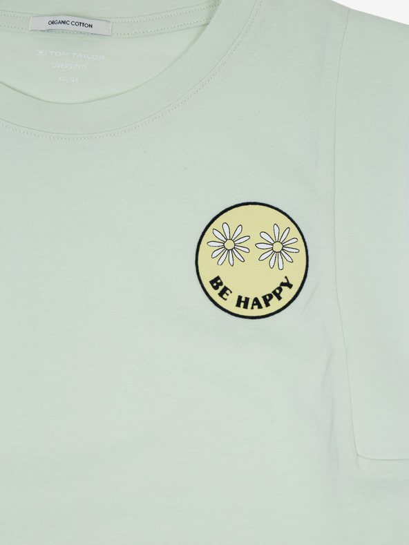 Tom Tailor Tom Tailor majica bez rukava za djevojke s mentolom