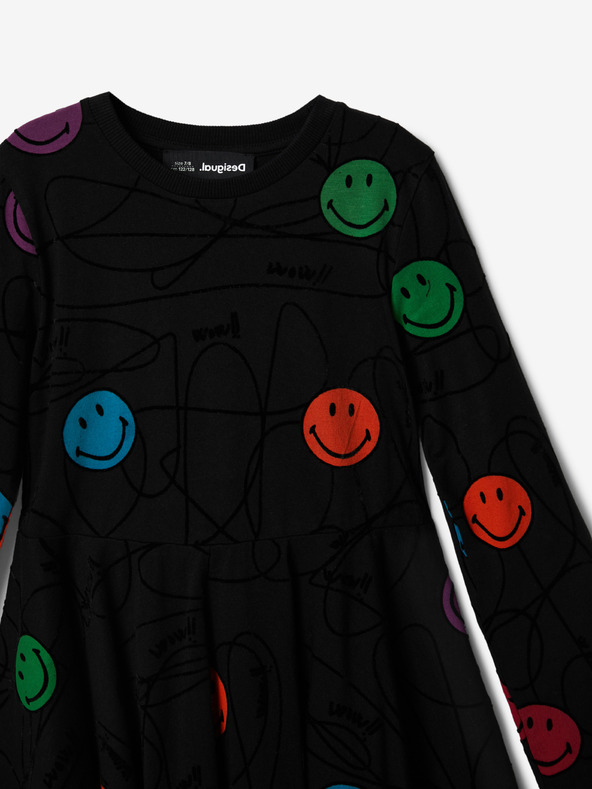 Desigual Desigual Alvarez crna haljina za djevojčice