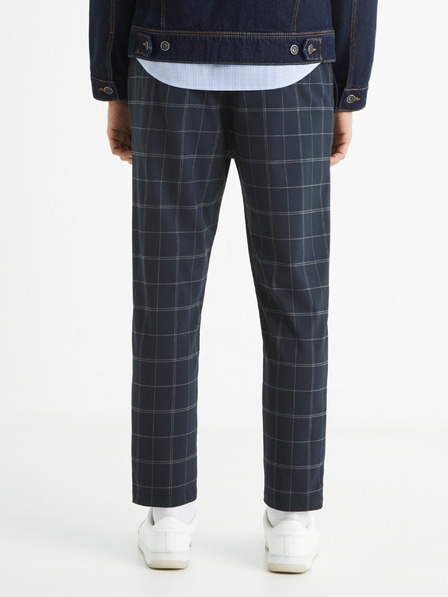 Celio Tamnoplave muške kratke hlače Celio na kockice