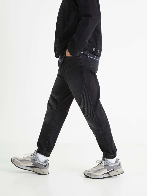 Celio Crne muške traperice Celio