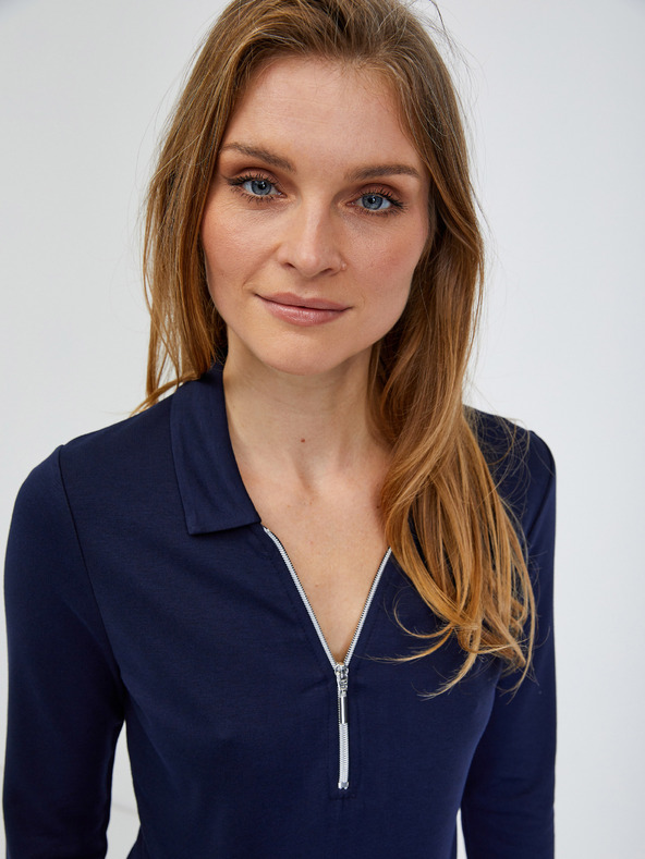 Orsay Tamnoplava majica s rukavima tričetvrt dužine ORSAY