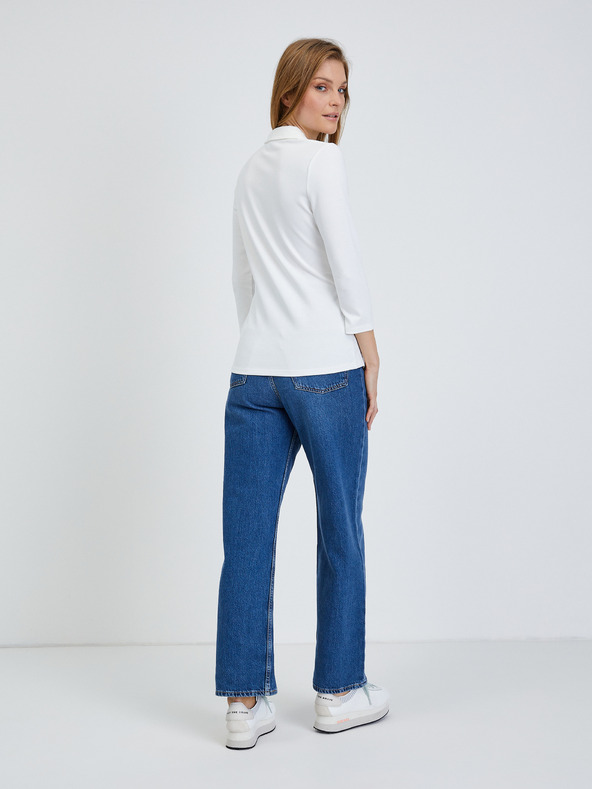 Orsay Krem majica s rukavima tričetvrt dužine ORSAY