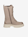 Caprice Bež ženske izolirane kožne čizme Caprice