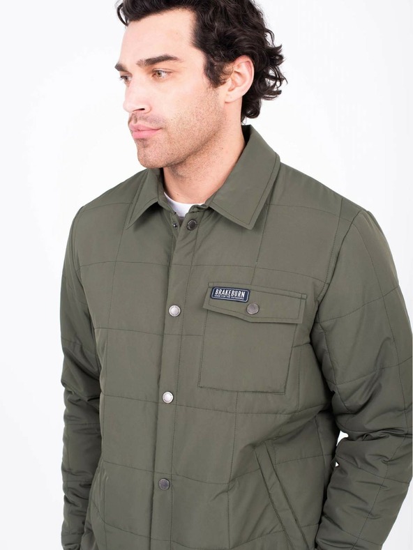 Brakeburn Brakeburn muška svijetla kaki košulja