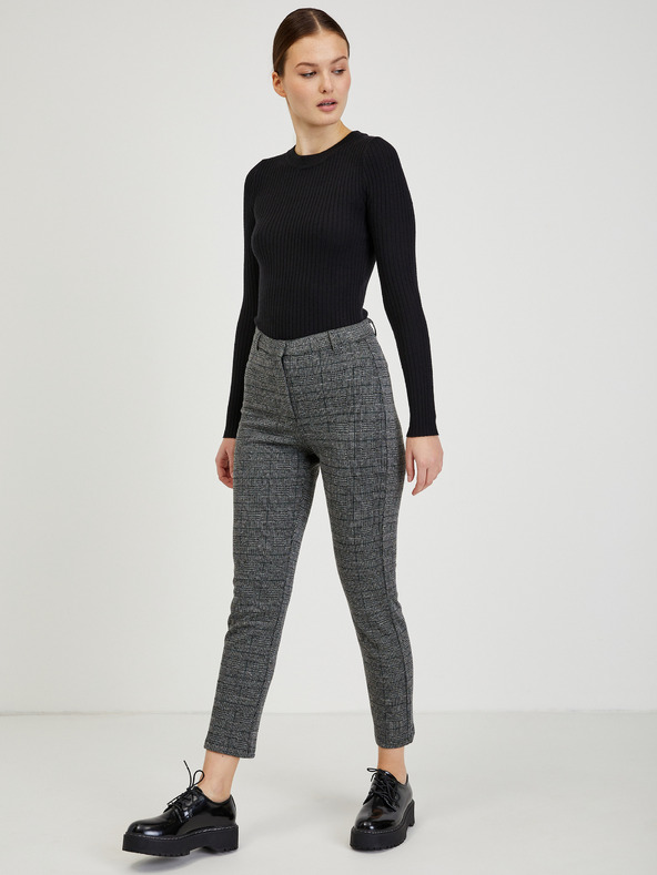 Orsay Sive ženske karirane skraćene hlače ORSAY