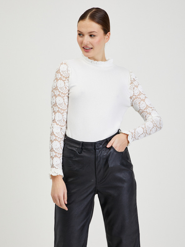 Orsay Bijeli ženski pulover ORSAY