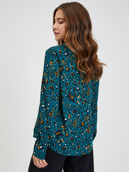 Orsay Petrolej plava ženska košulja s uzorkom ORSAY