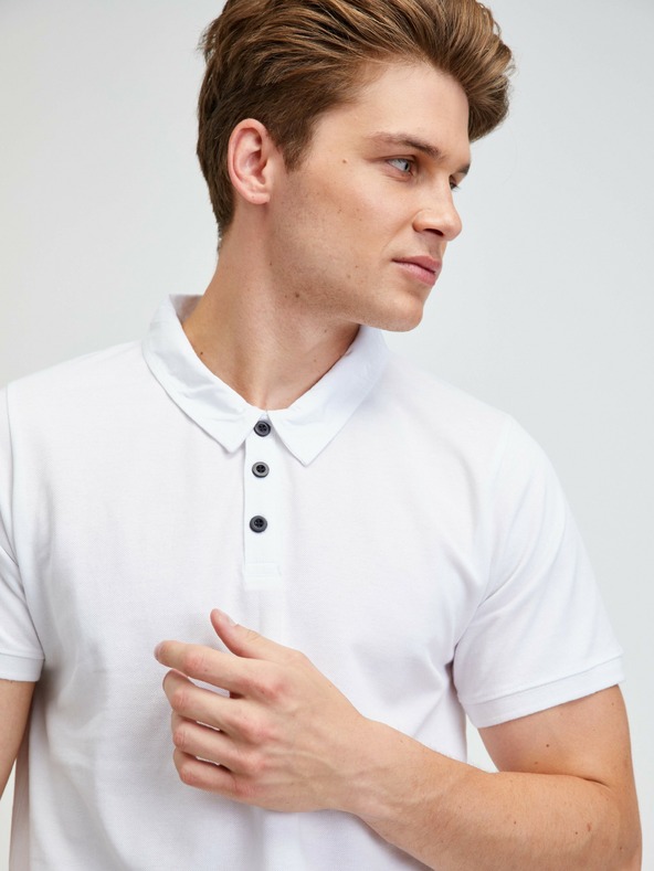 ALPINE PRO Alpine Pro Sedar bijela muška polo majica