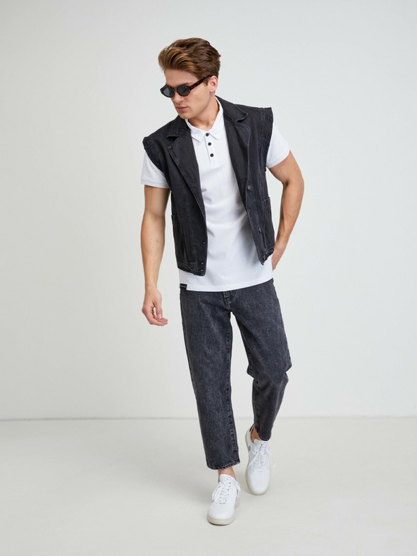 ALPINE PRO Alpine Pro Sedar bijela muška polo majica