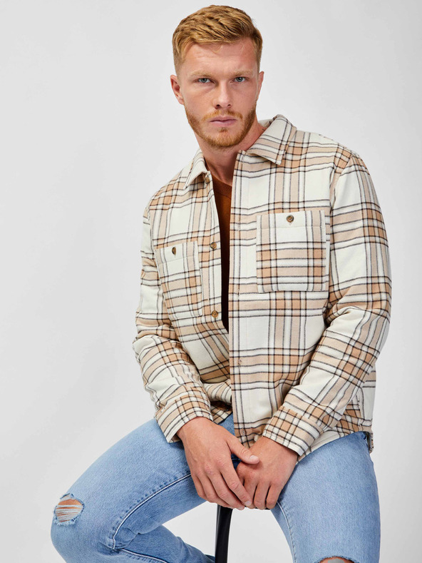 GAP Flanelna košulja-jakna GAP