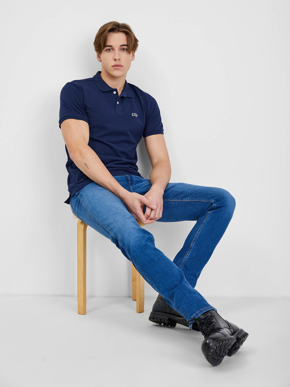 GAP Polo majica s logom Gap GAP