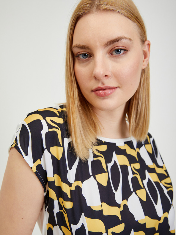 Orsay Žuto-plava ženska majica s uzorkom ORSAY